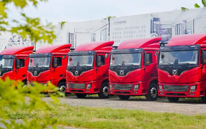 燃動福建！百臺徐工新能源電動牽引車交付
