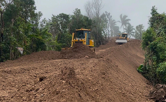 徐工D170“硬核開路”！助力東南亞國家級風電工程
